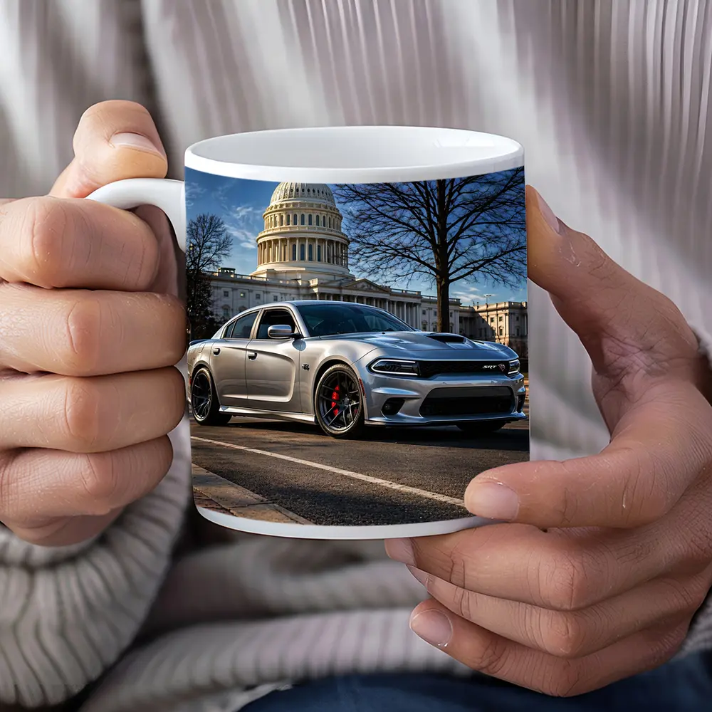 Dodge Charger SRT Hellcat Washington DC Capitol – Mugs