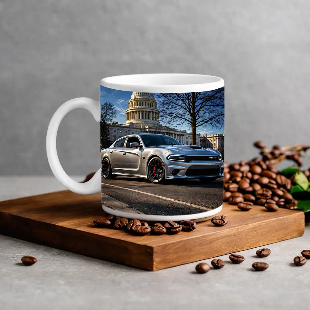 Dodge Charger SRT Hellcat Washington DC Capitol – Mugs