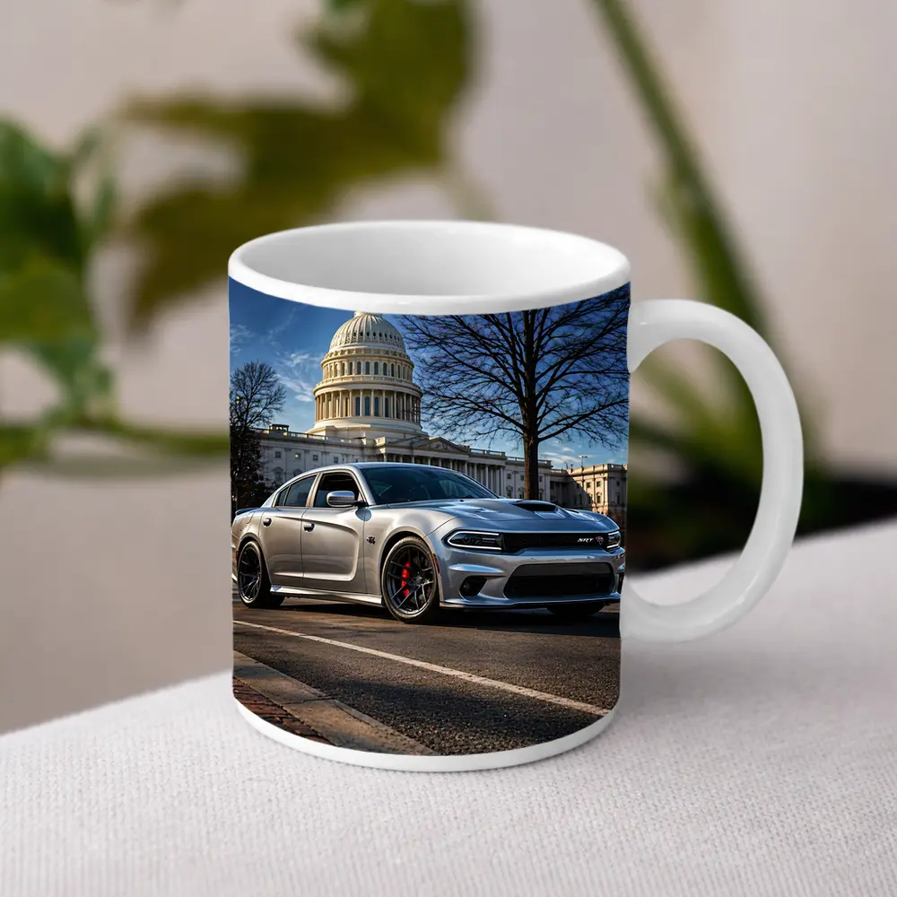 Dodge Charger SRT Hellcat Washington DC Capitol – Mugs