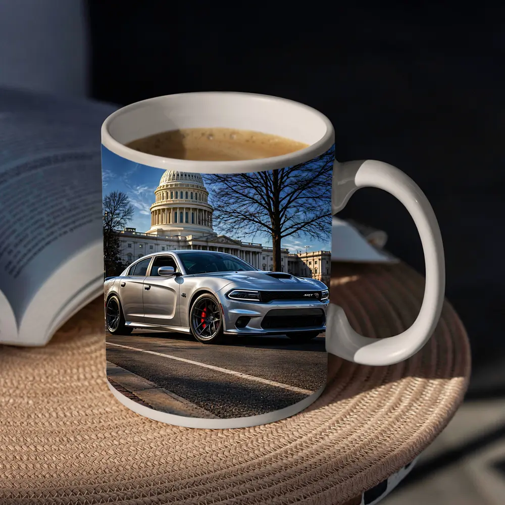 Dodge Charger SRT Hellcat Washington DC Capitol – Mugs