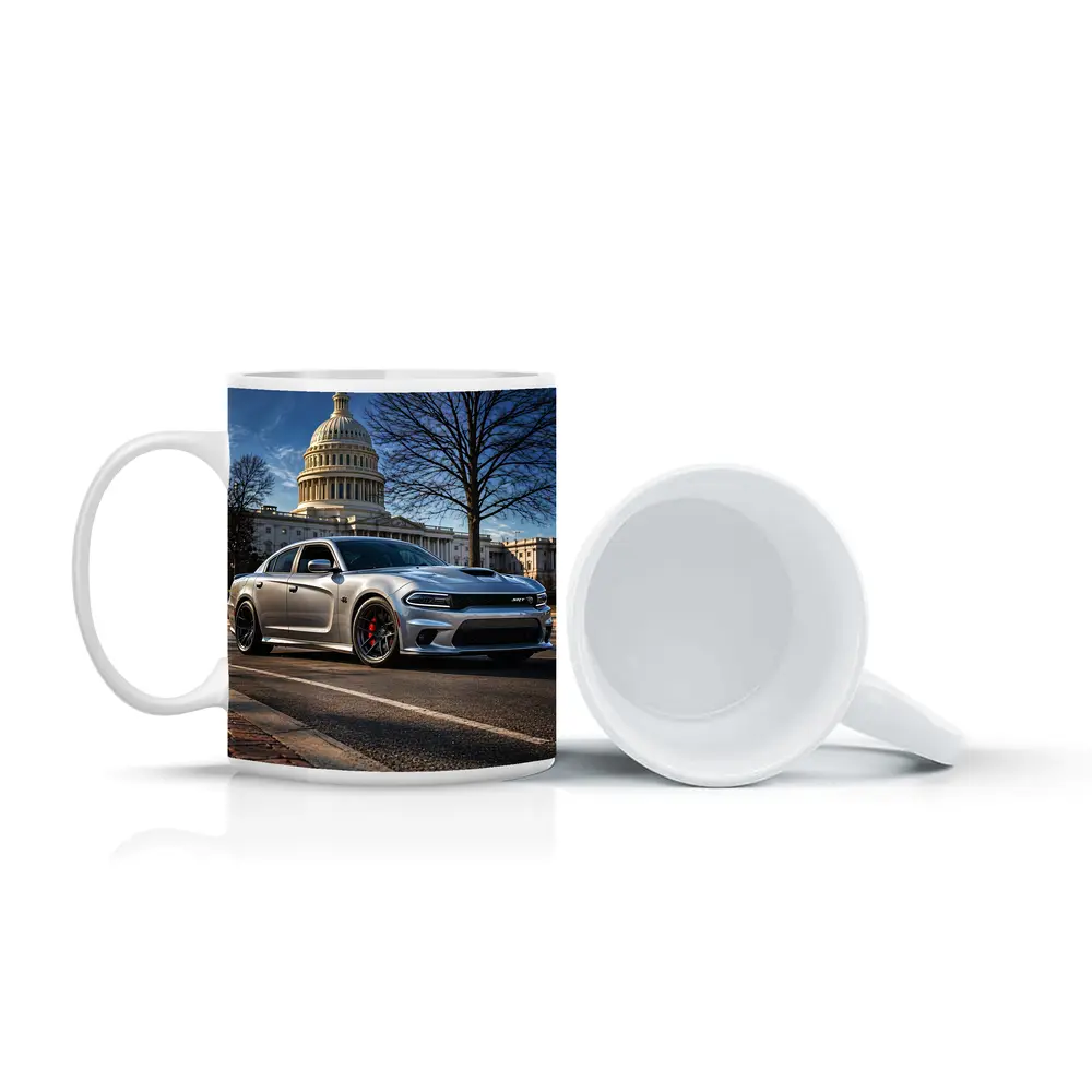 Dodge Charger SRT Hellcat Washington DC Capitol – Mugs