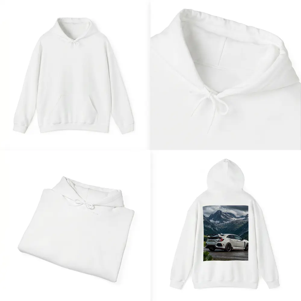 Honda Civic Type R Mountain Alpine Road – Hoodies