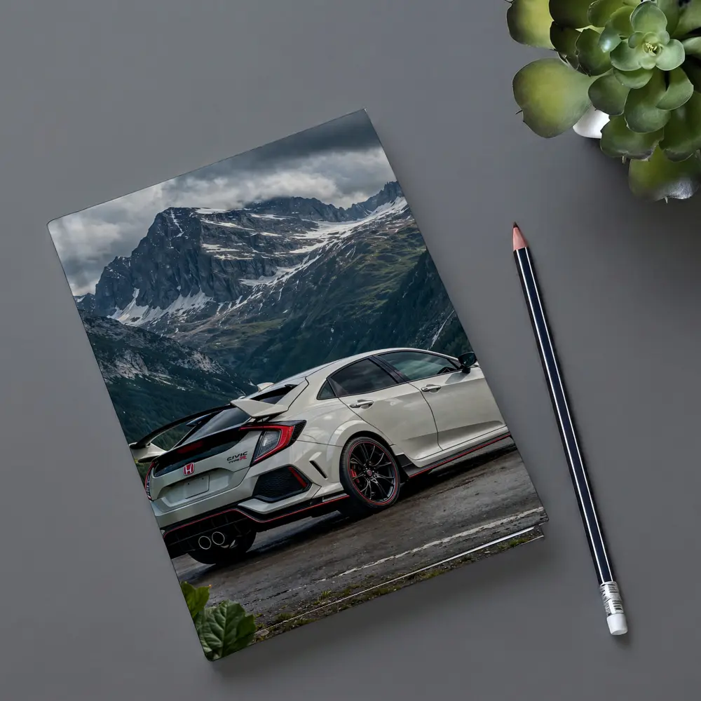 Honda Civic Type R Mountain Alpine Road – Notebooks