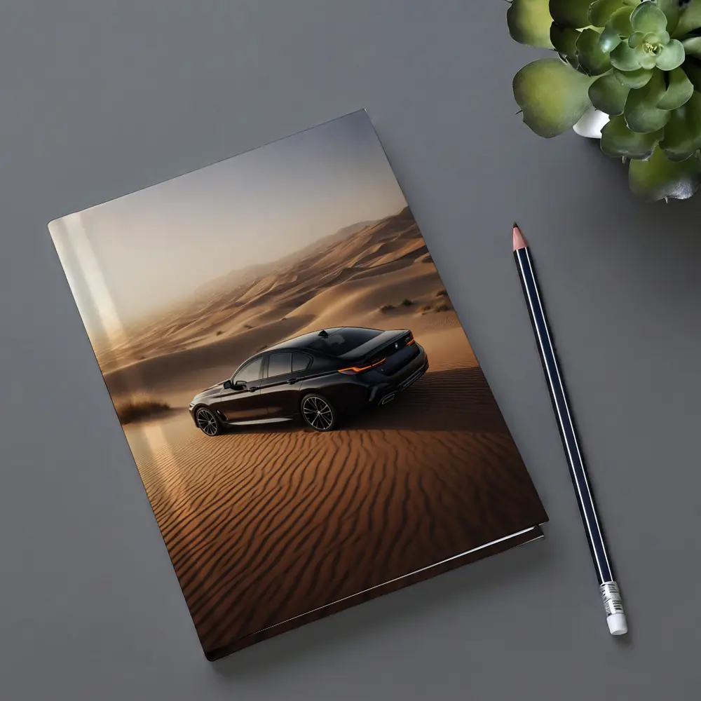 Black BMW 2 Series Desert Sand Dunes – Notebooks