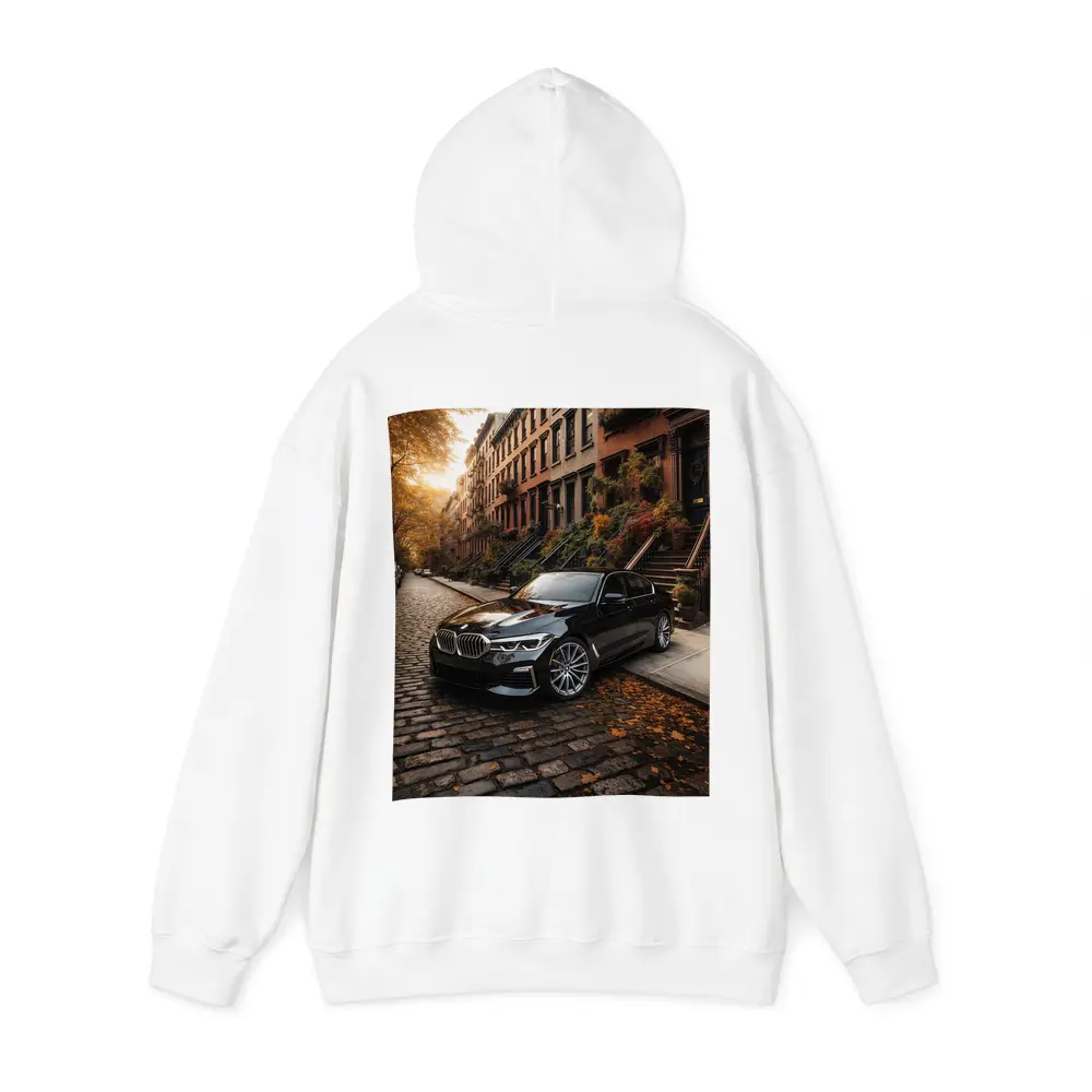 Black BMW Five Series New York Street – Hoodies