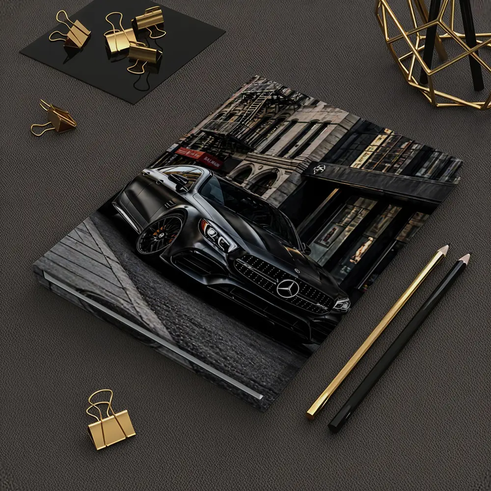 Mercedes AMG C63 Matte Black City Street – Notebooks