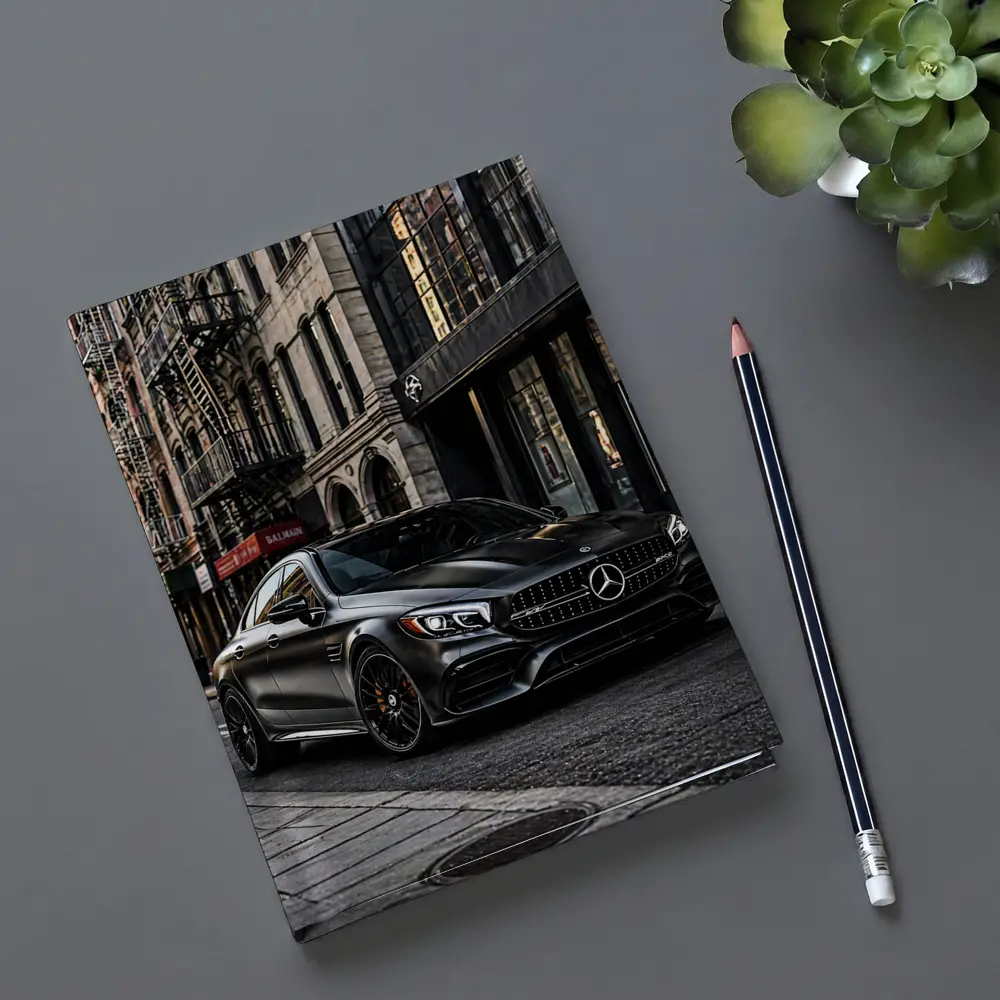 Mercedes AMG C63 Matte Black City Street – Notebooks