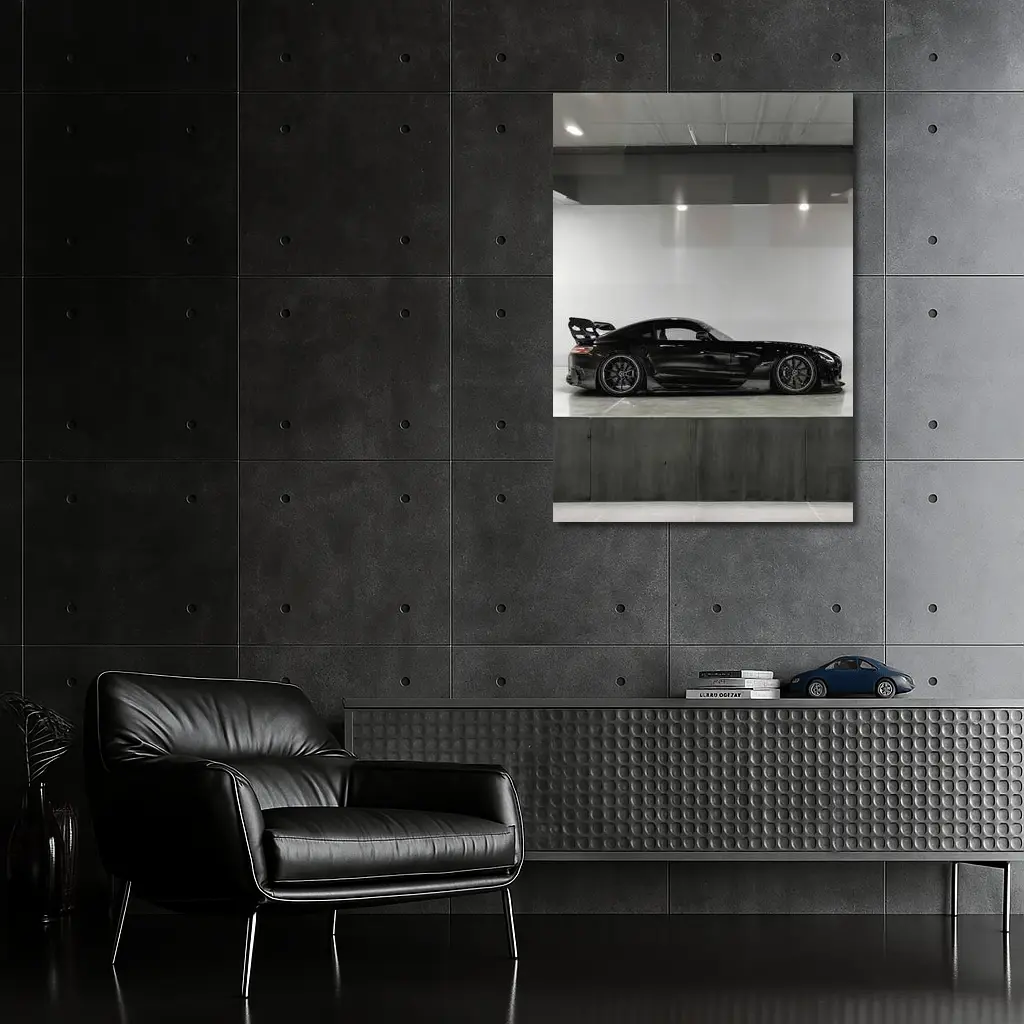 Mercedes AMG GT Black Series Showroom – Wall Art