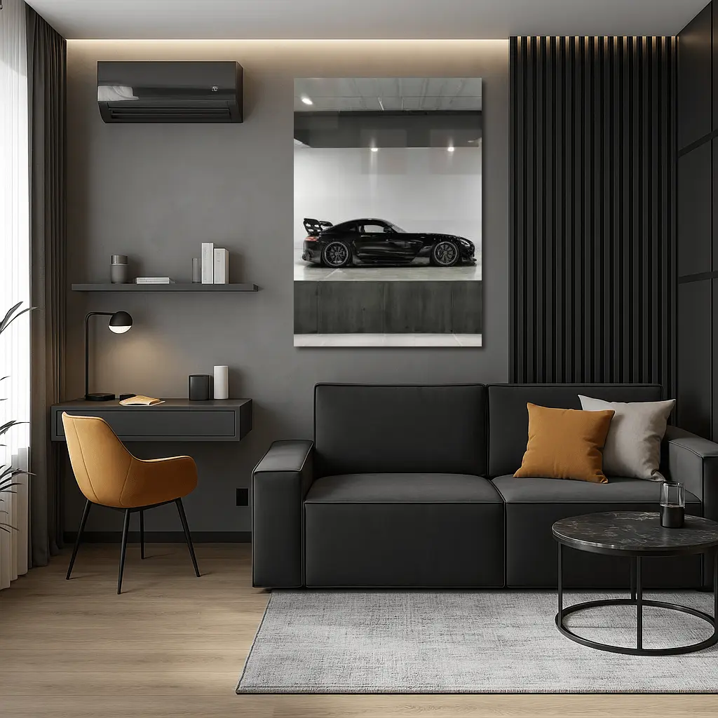 Mercedes AMG GT Black Series Showroom – Wall Art
