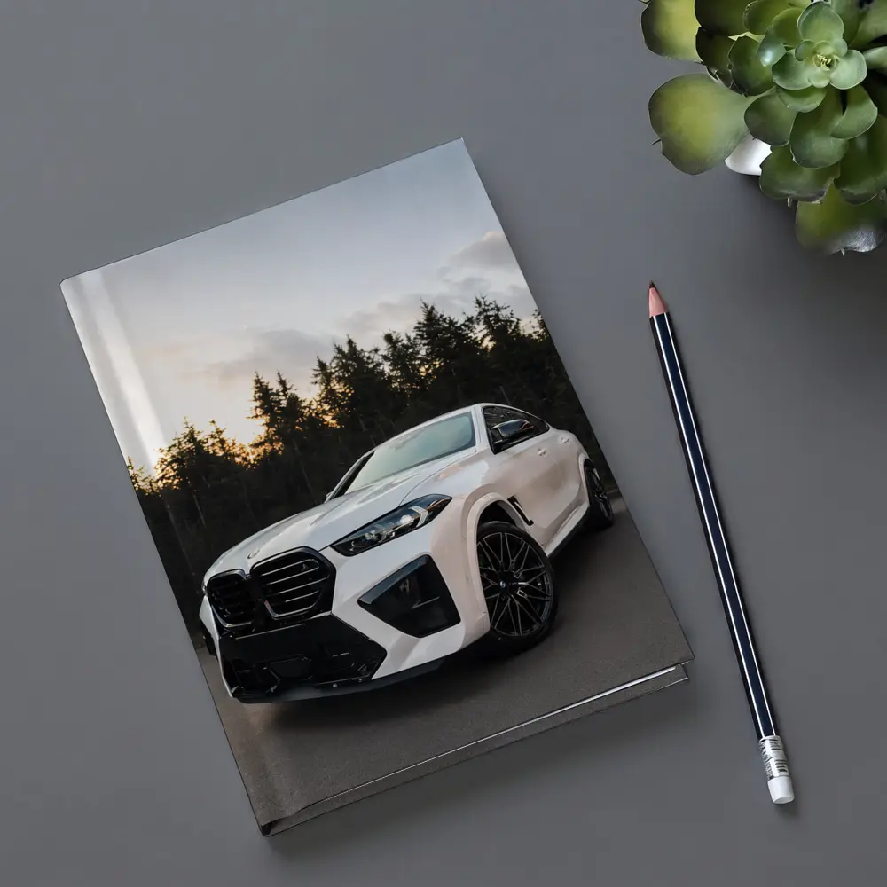 BMW X6 M White Forest Sunset – Notebooks