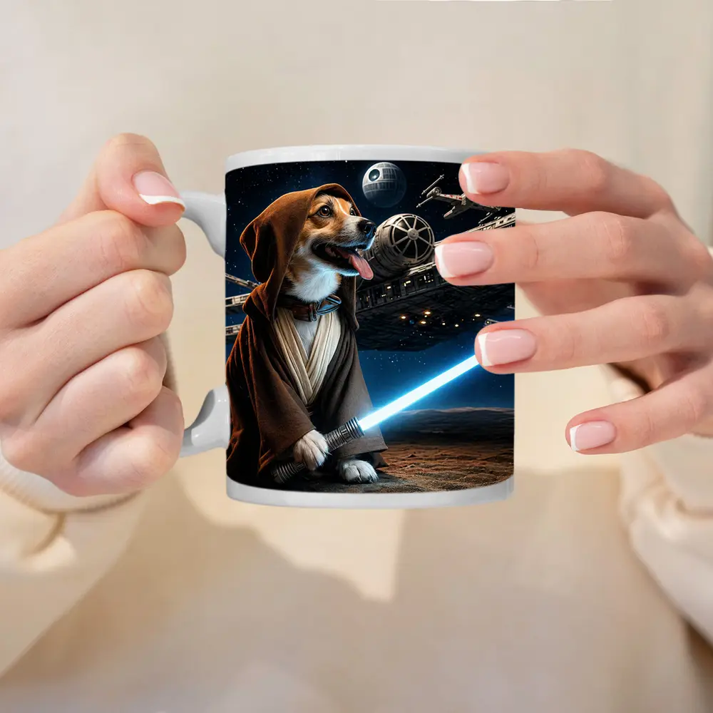 Beagle Jedi Knight Space Galaxy Adventure – Mugs