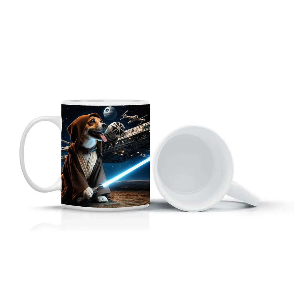 Beagle Jedi Knight Space Galaxy Adventure – Mugs