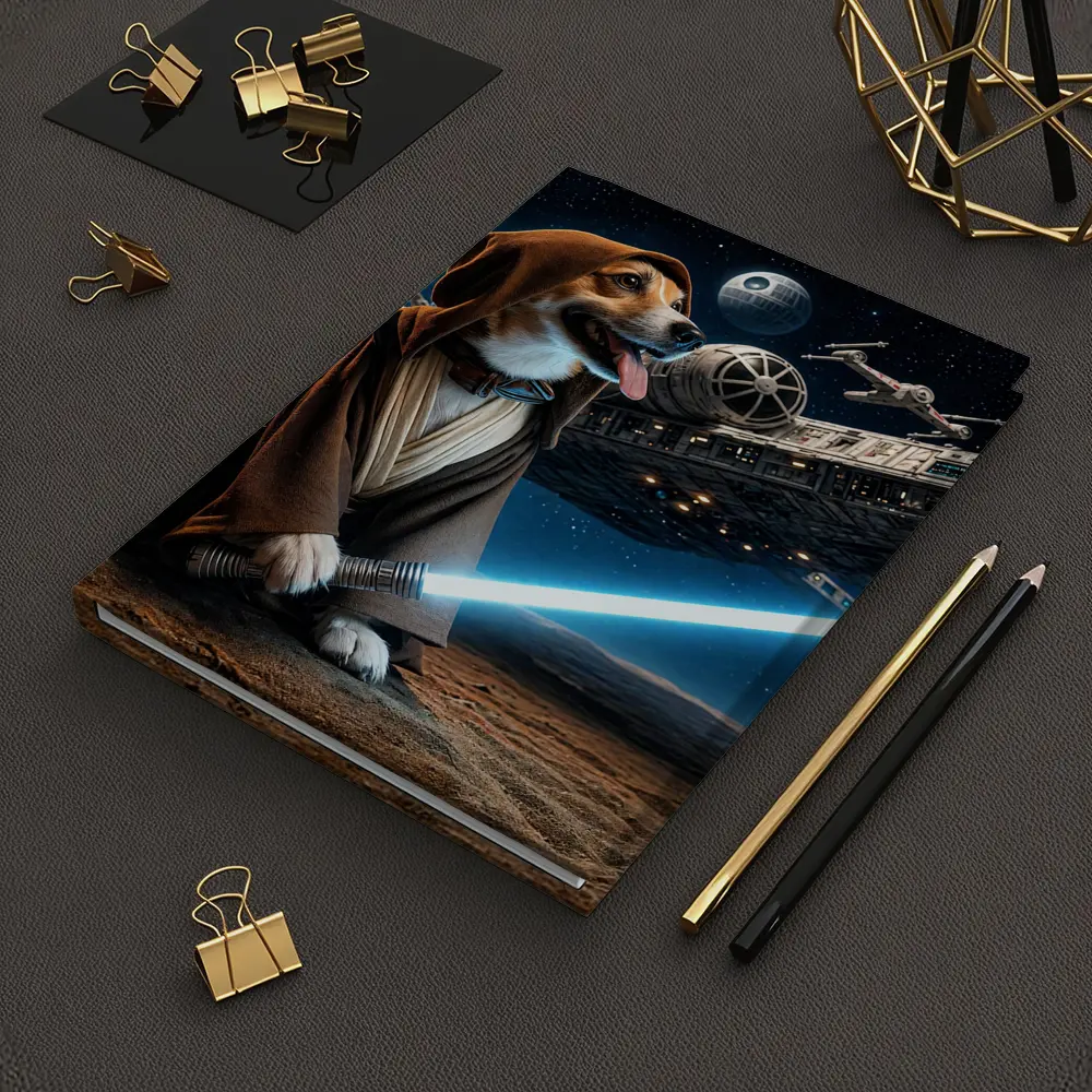 Beagle Jedi Knight Space Galaxy Adventure – Notebooks