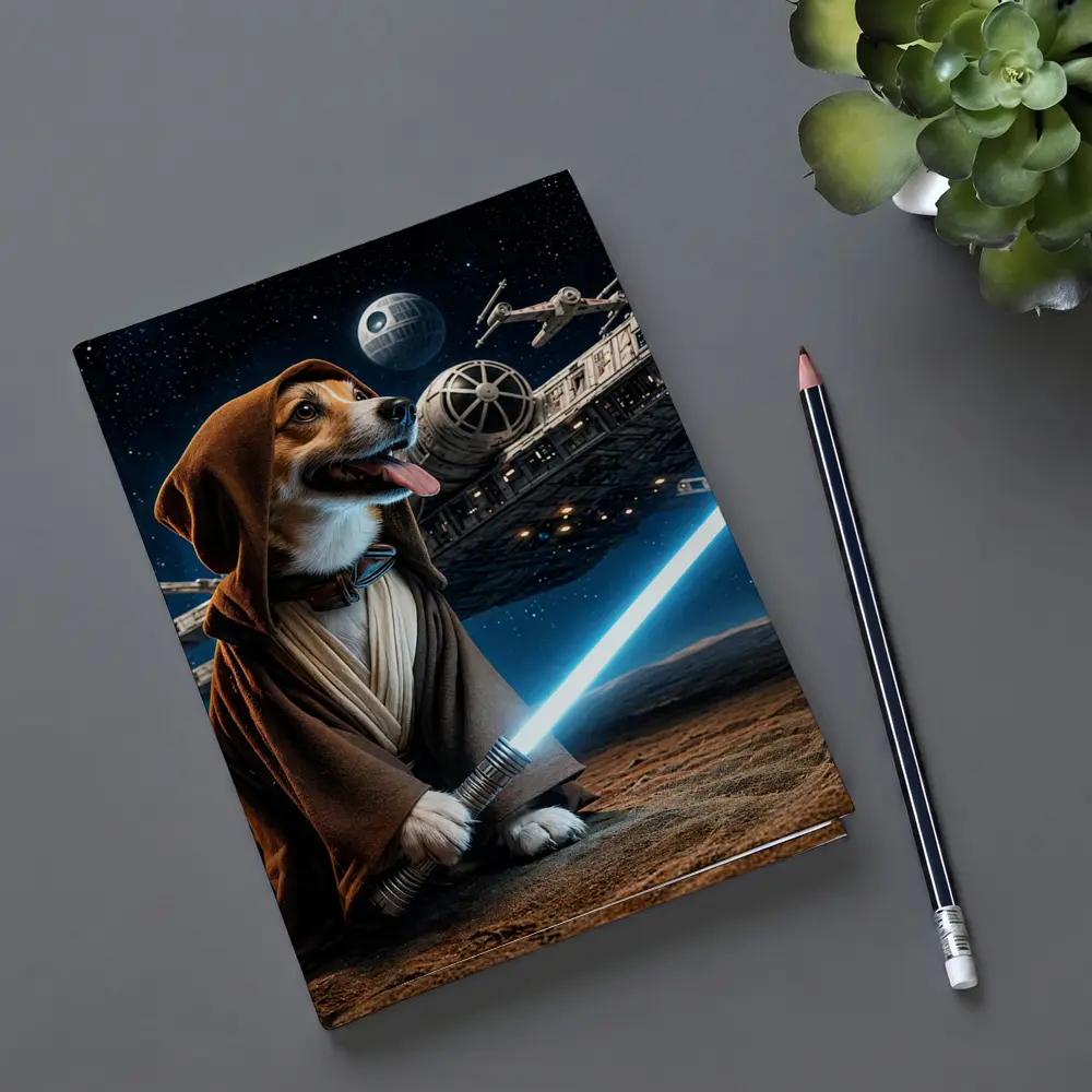 Beagle Jedi Knight Space Galaxy Adventure – Notebooks