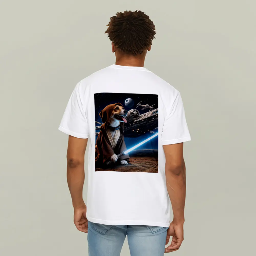 Beagle Jedi Knight Space Galaxy Adventure – T-Shirts