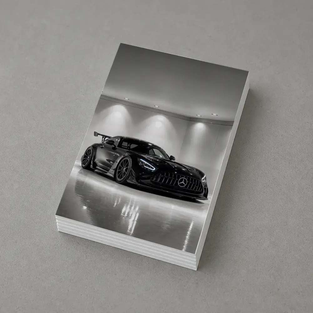 Mercedes AMG GT Black Series Garage Shot – Postcards