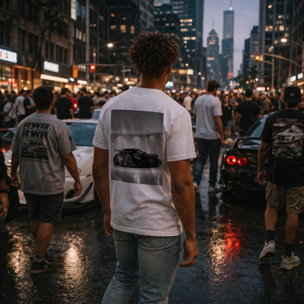 Mercedes AMG GT Black Series Garage Shot – T-Shirts