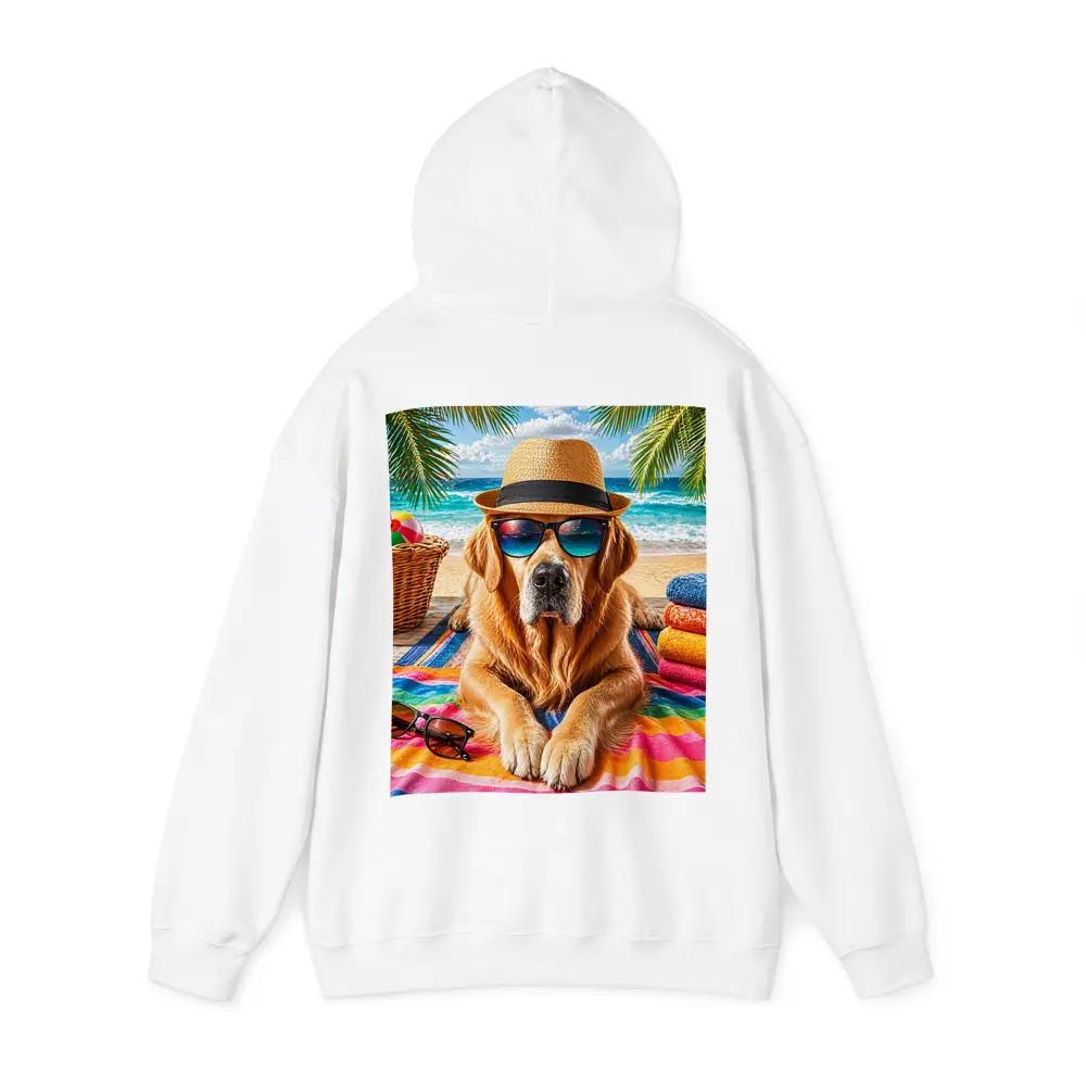 Golden Retriever Beach Day Sunglasses Hat – Hoodies