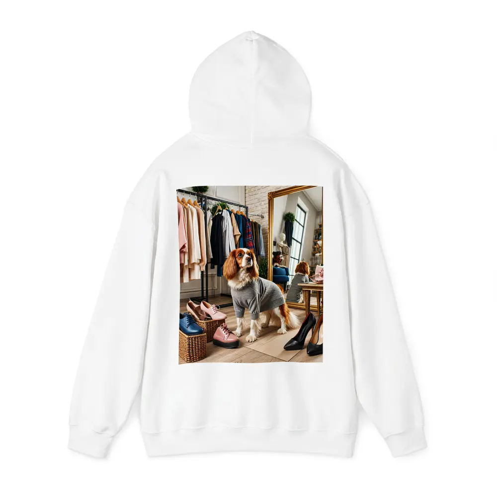 Cavalier King Charles Spaniel Fashion Boutique Scene – Hoodies