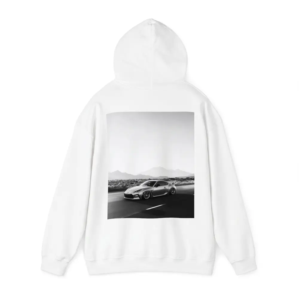 Toyota GR86 Black White Mountain Road Drive – Hoodies