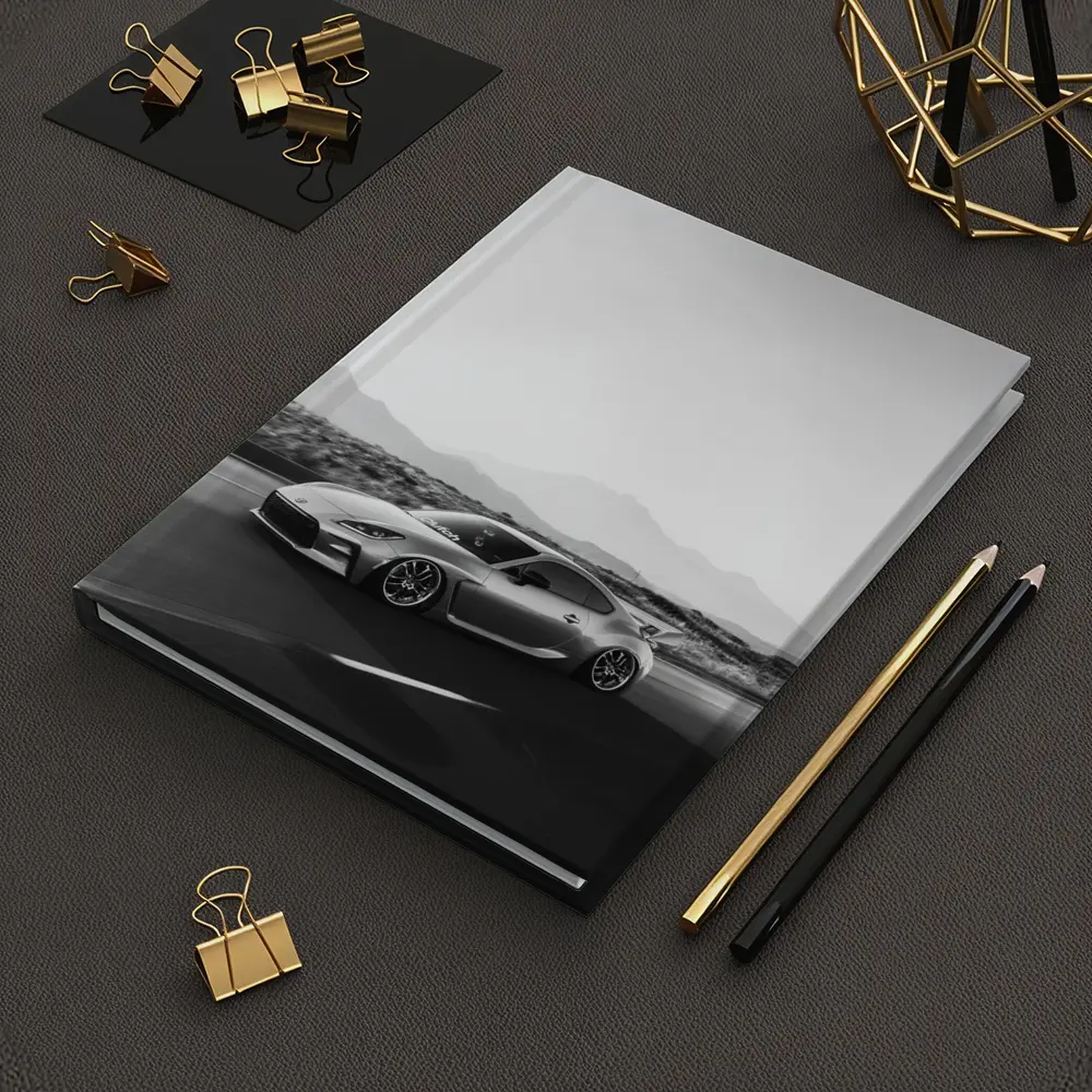 Toyota GR86 Black White Mountain Road Drive – Notebooks