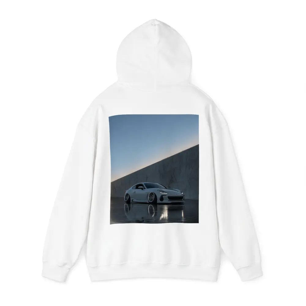 Subaru BRZ Slammed White Marble Wall – Hoodies