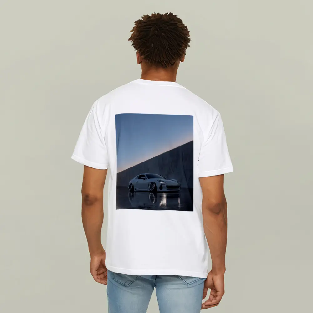 Subaru BRZ Slammed White Marble Wall – T-Shirts