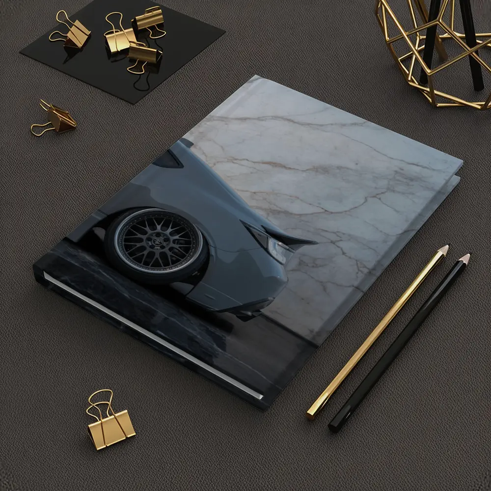 Subaru BRZ Gray Stance Marble Background – Notebooks