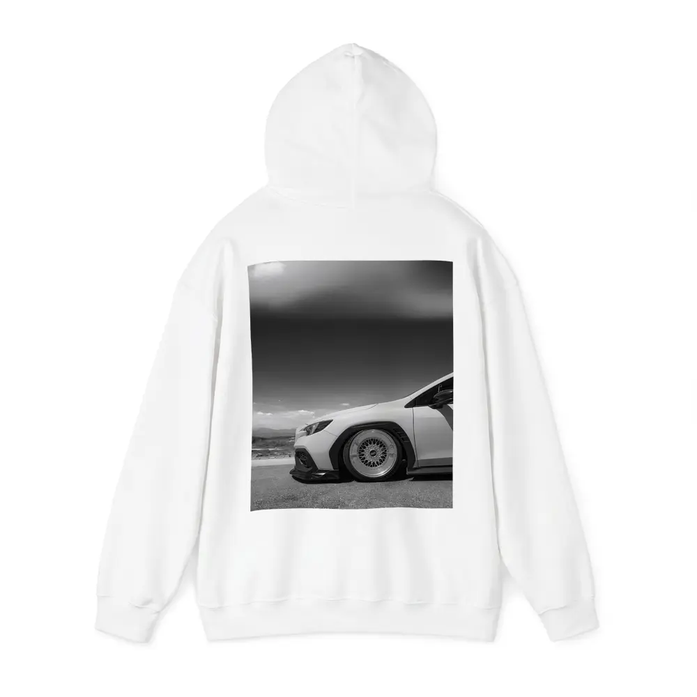 Subaru BRZ Stance Black White Sky – Hoodies