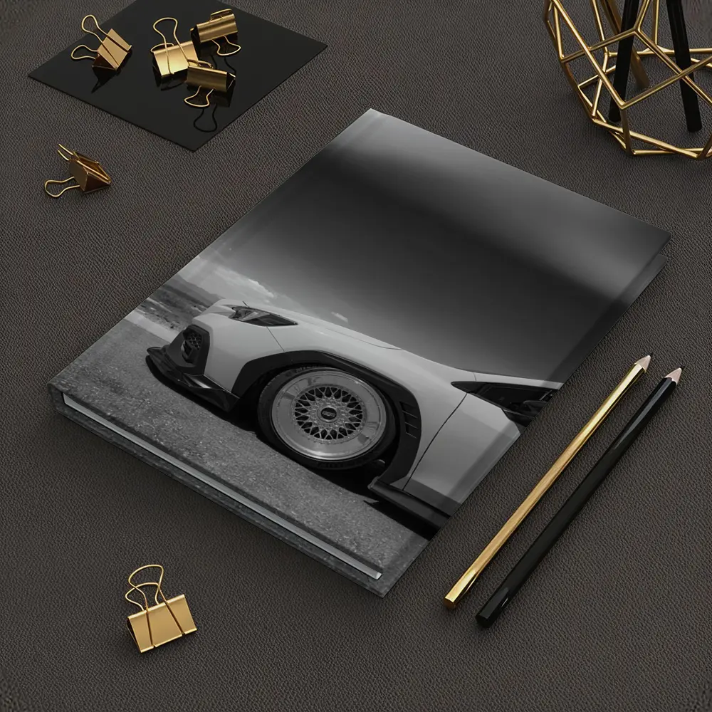 Subaru BRZ Stance Black White Sky – Notebooks