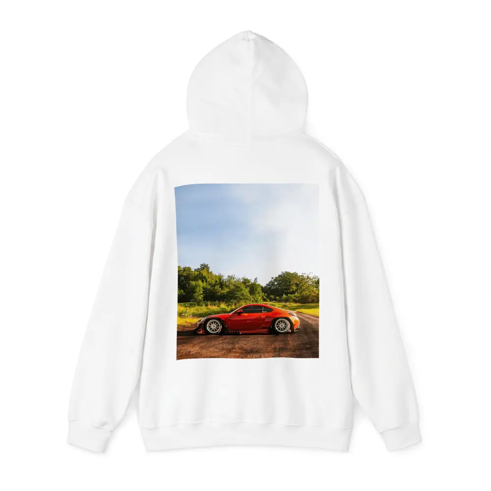 Subaru BRZ Red Wide Body Country Road – Hoodies