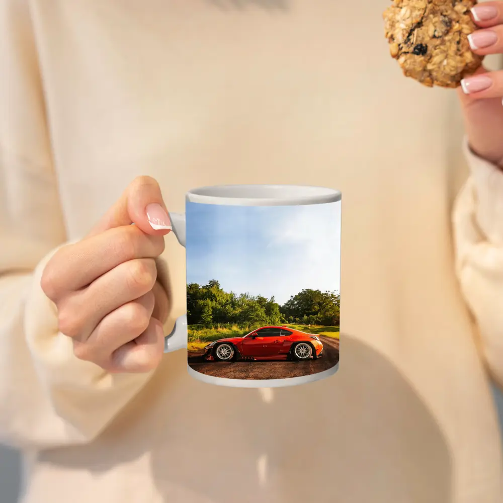 Subaru BRZ Red Wide Body Country Road – Mugs