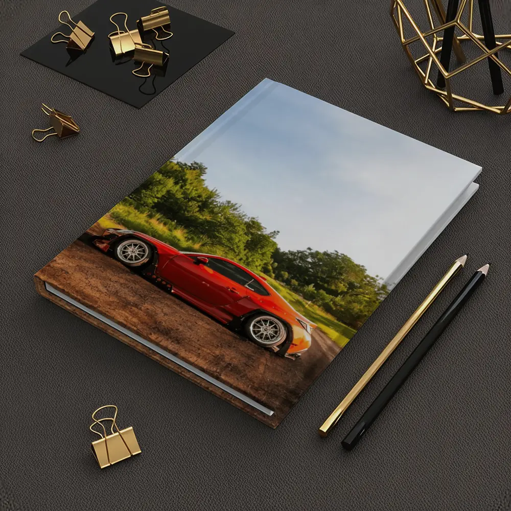 Subaru BRZ Red Wide Body Country Road – Notebooks
