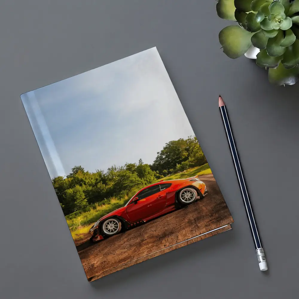 Subaru BRZ Red Wide Body Country Road – Notebooks