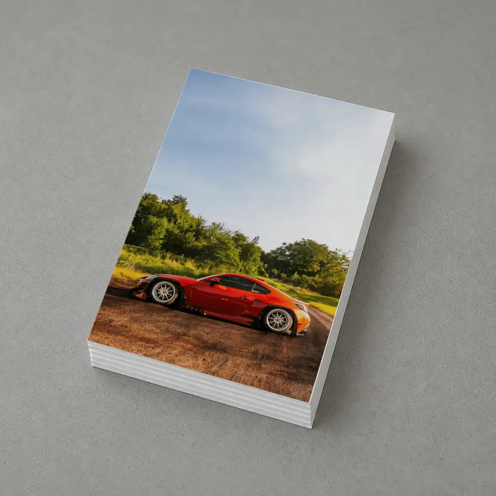 Subaru BRZ Red Wide Body Country Road – Postcards