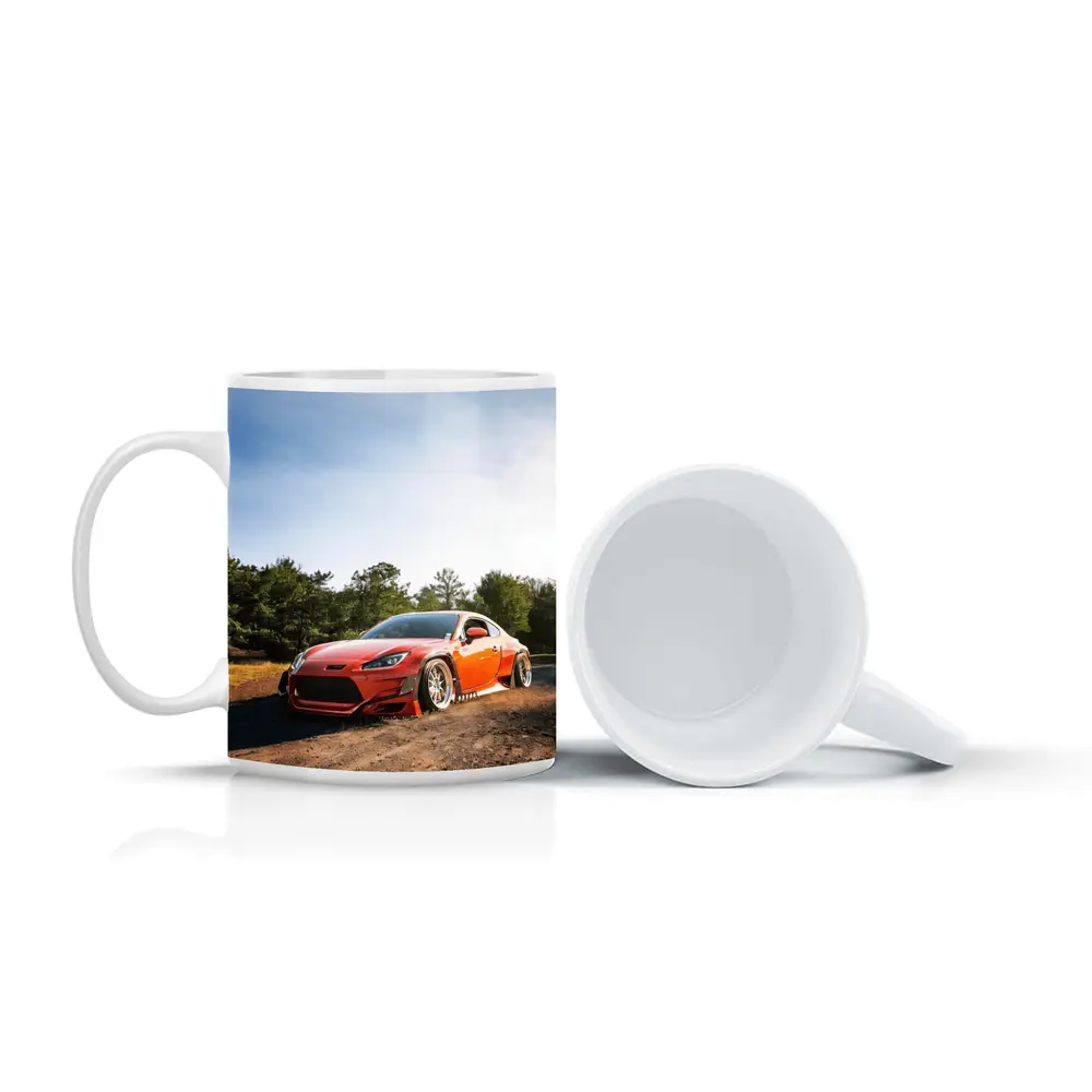 Red Subaru BRZ Wide Body Dirt Road – Mugs