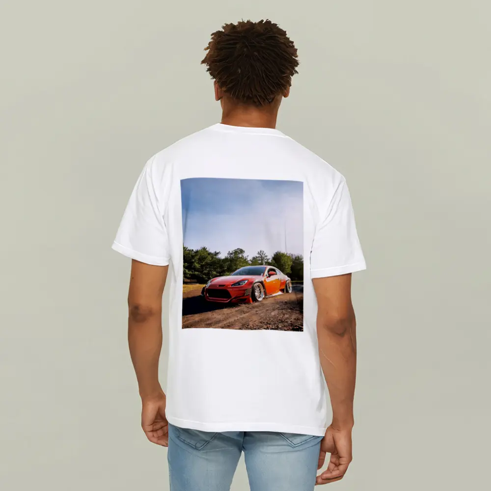 Red Subaru BRZ Wide Body Dirt Road – T-Shirts