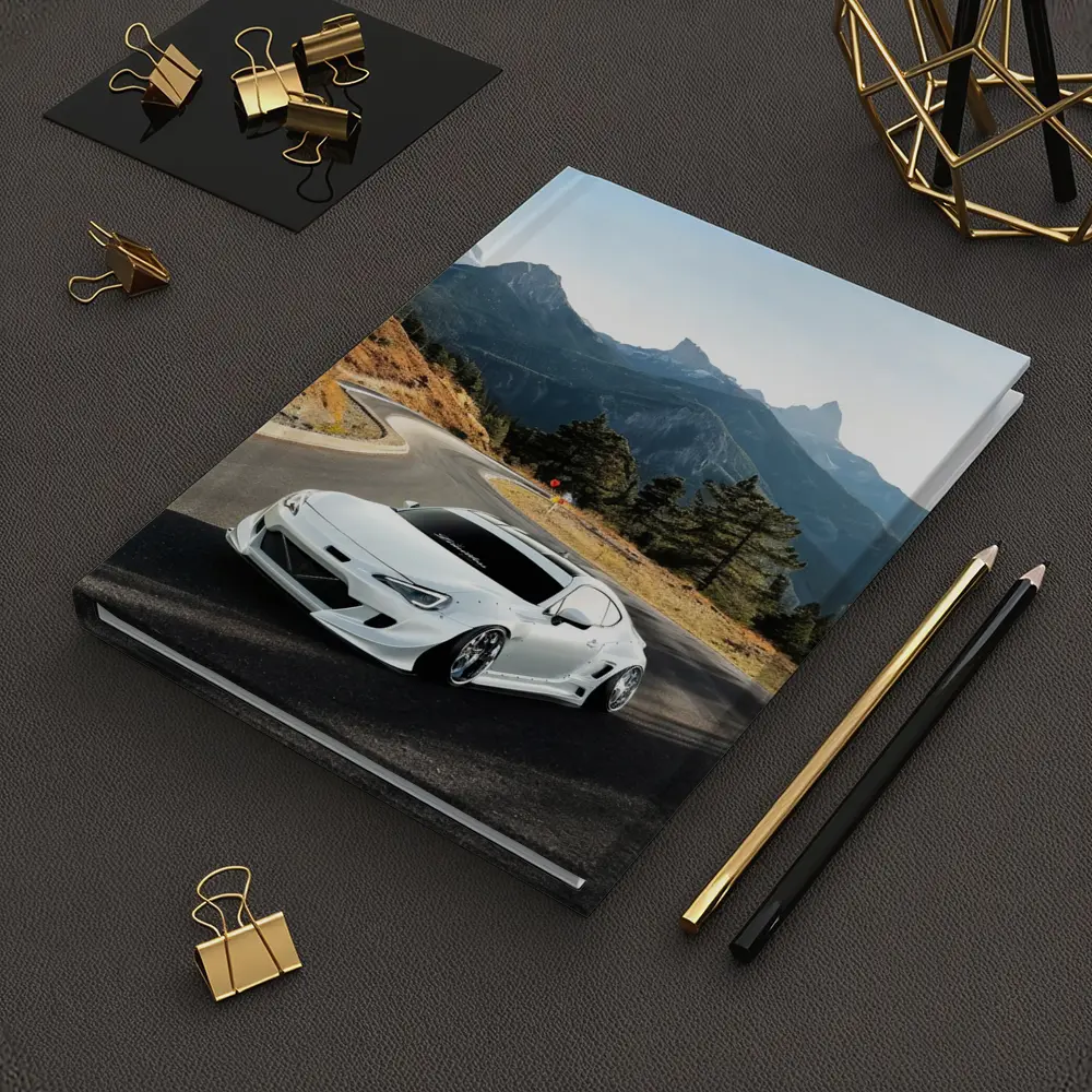 Toyota GT86 White Widebody Mountain Road – Notebooks