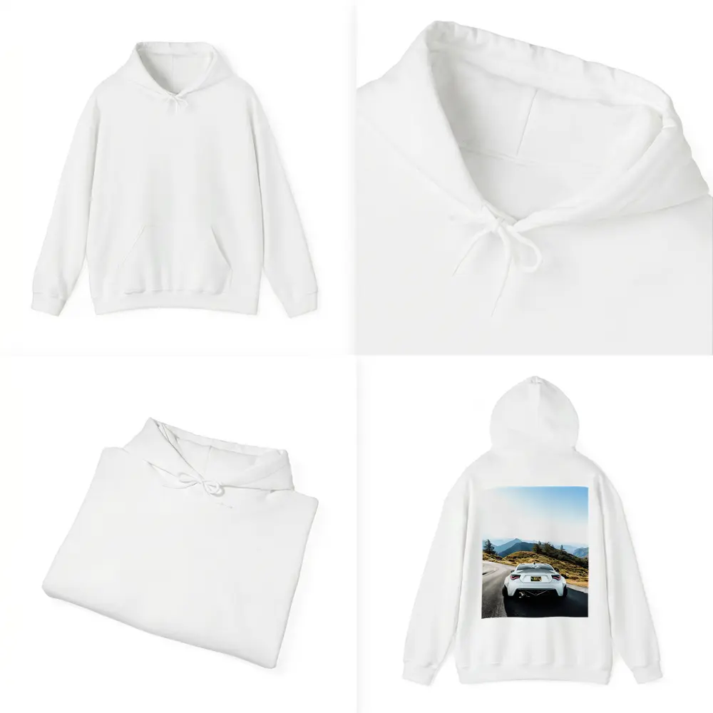 Subaru BRZ White Mountain Road Drive – Hoodies