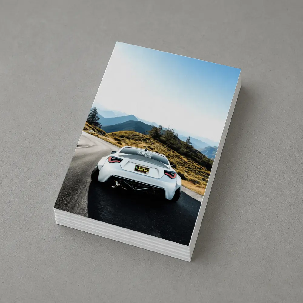 Subaru BRZ White Mountain Road Drive – Postcards