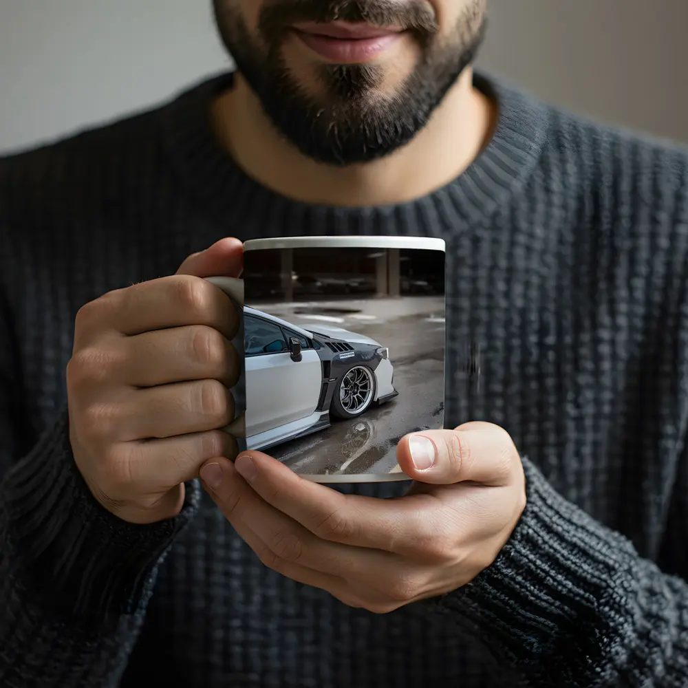 Subaru BRZ Wide Body Wet Parking Lot – Mugs