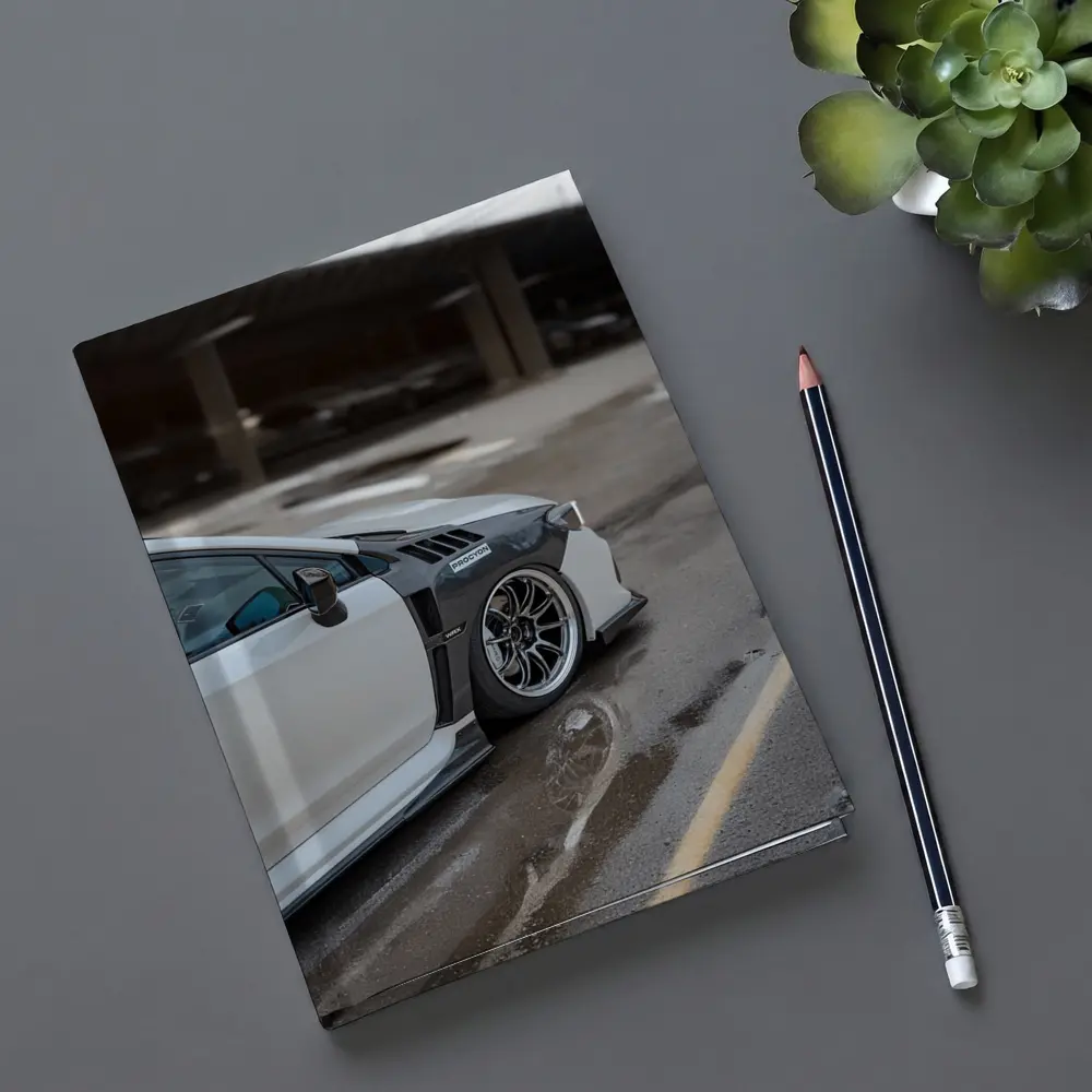 Subaru BRZ Wide Body Wet Parking Lot – Notebooks