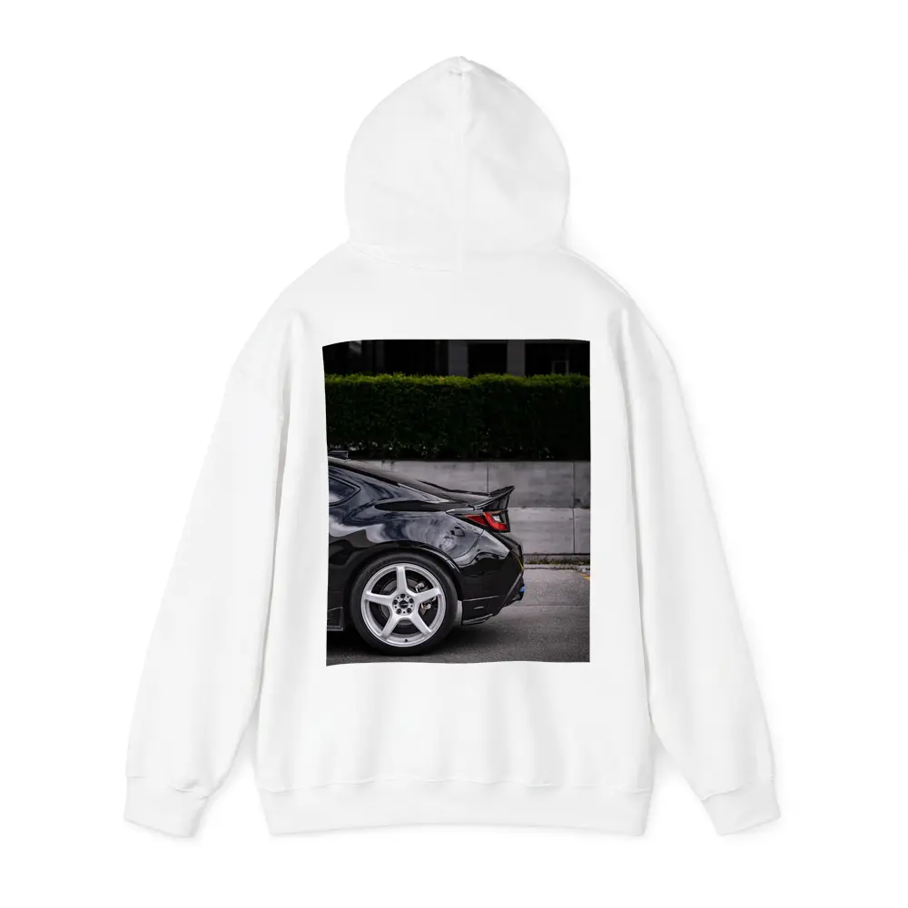 Subaru BRZ Black Coupe Urban Street Setting – Hoodies