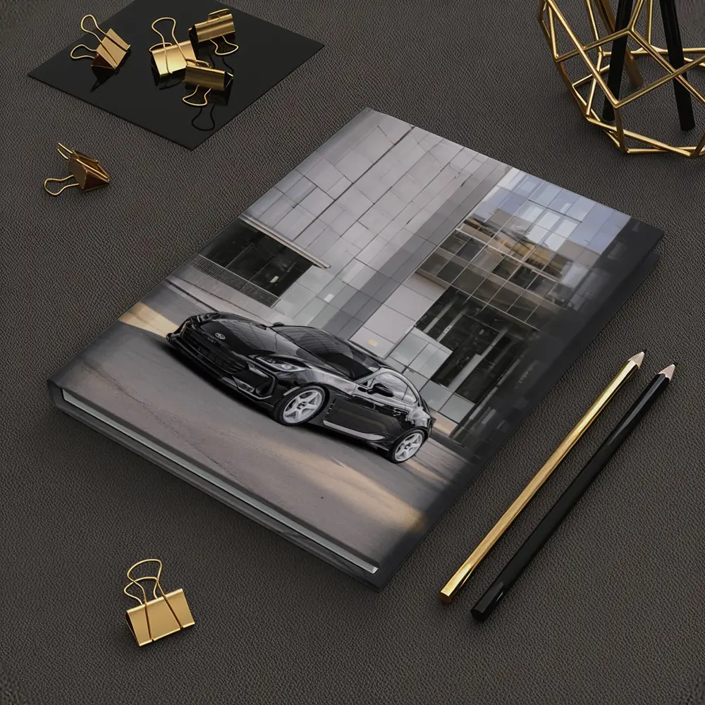 Subaru BRZ Black Coupe Glass Building Street – Notebooks