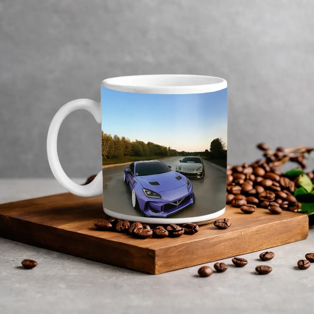 Widebody Subaru BRZ Purple Street Duo – Mugs