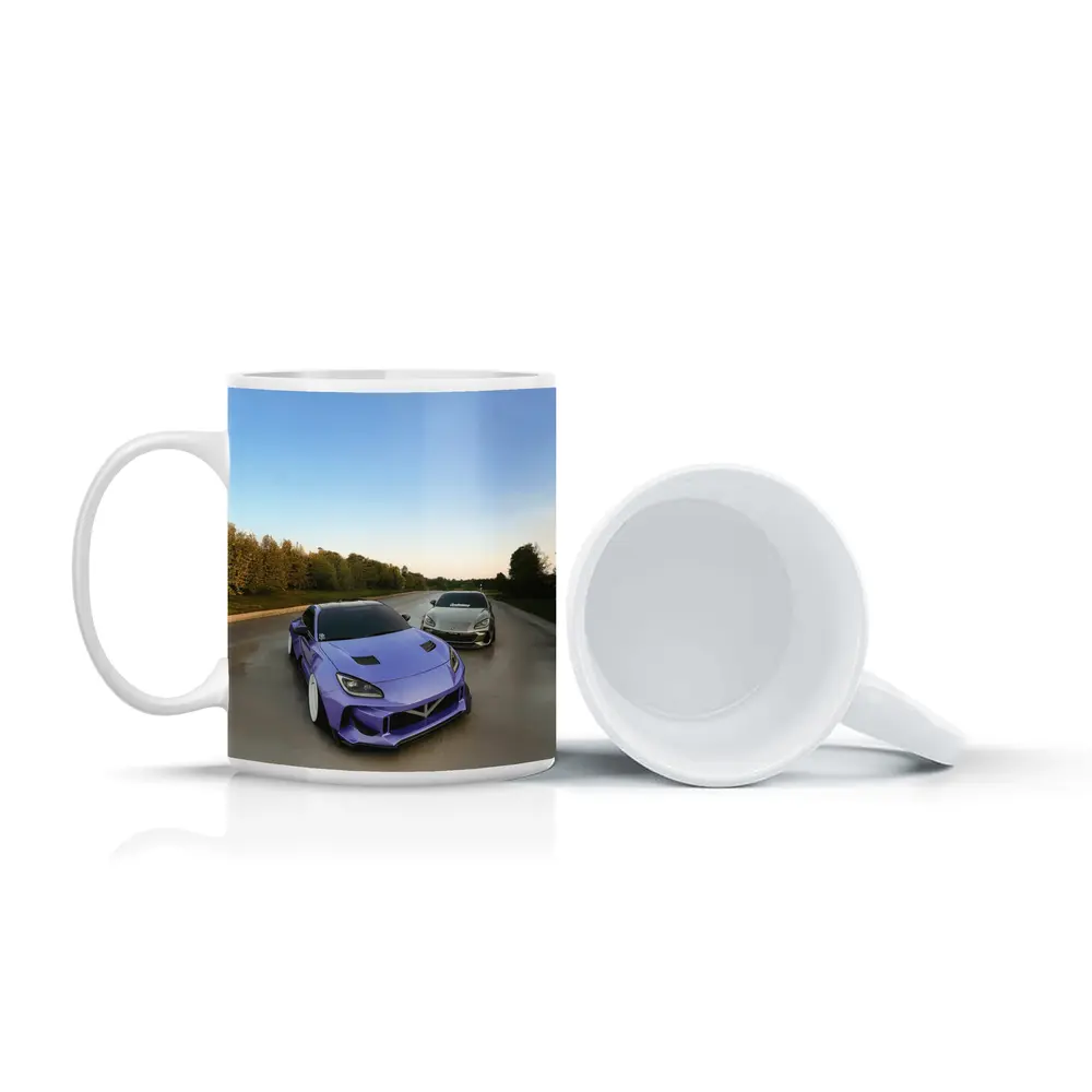 Widebody Subaru BRZ Purple Street Duo – Mugs