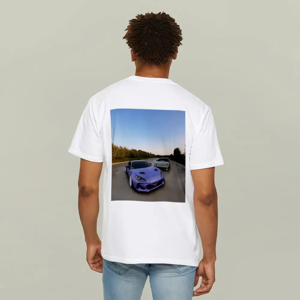 Widebody Subaru BRZ Purple Street Duo – T-Shirts