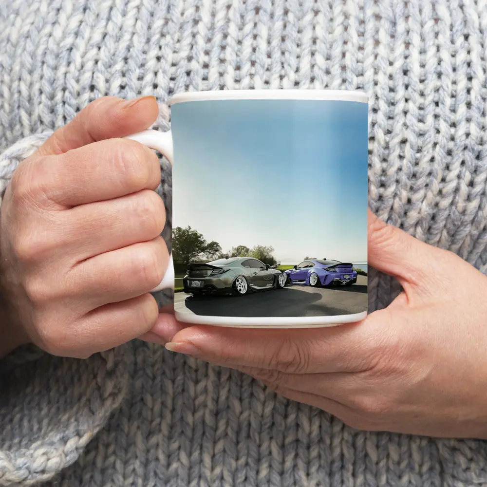 Subaru BRZ Stance Build Coastal Road Shot – Mugs