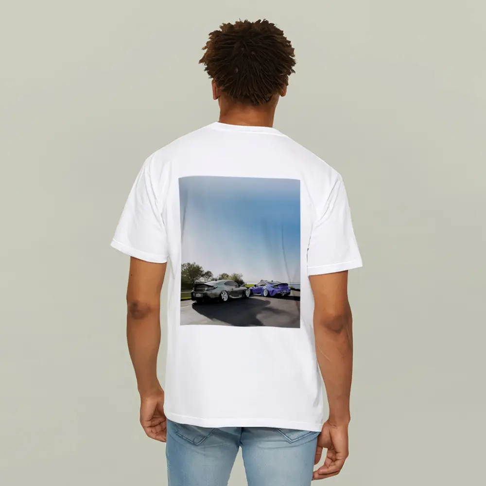 Subaru BRZ Stance Build Coastal Road Shot – T-Shirts