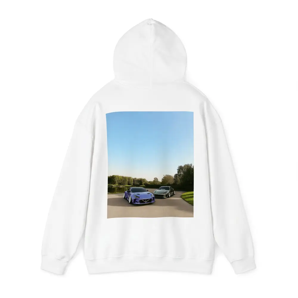 Subaru BRZ Purple Wide Body Stance Outdoors – Hoodies